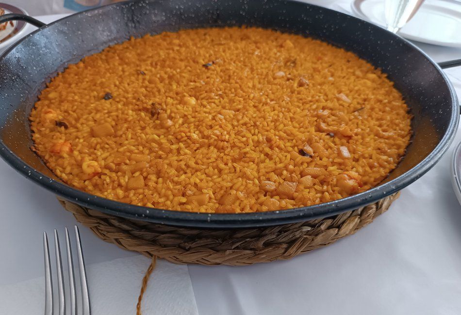 Paellas de autor para llevar en Peñíscola. Arroz del chef.