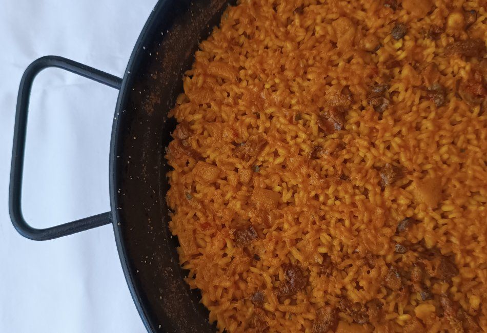 Paellas de calidad en Peñíscola para llevar. Arroz del chef.